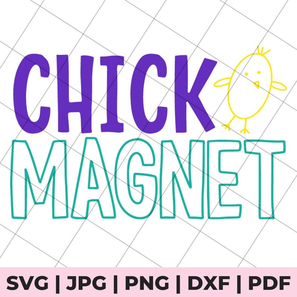chick magnet svg file