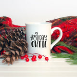 holiday cutie coffee mug