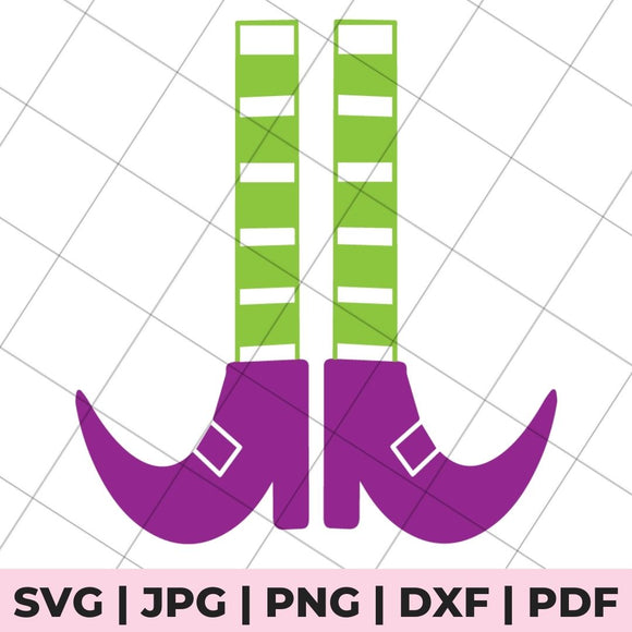 witch legs svg file