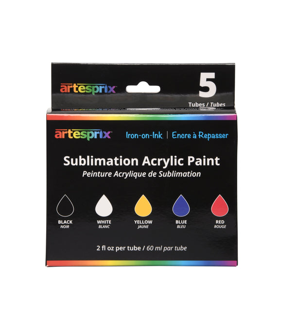 Artesprix Sublimation Acrylic Paint Set