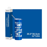 Craft Express 8 Pack 12" x 12" Solid Color Assorted Sublimation Transfer Sheets