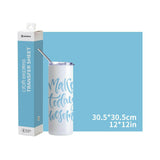 Craft Express 8 Pack 12" x 12" Solid Color Assorted Sublimation Transfer Sheets