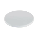 Craft Express 3.5" Round Ceramic Sublimation Coasters – Glossy White with Cork Back