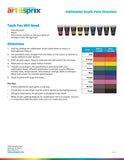 Artesprix Sublimation Acrylic Paint