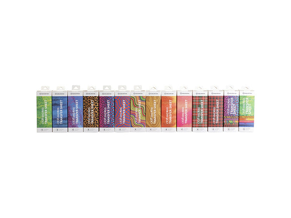 Craft Express 4 Pack 4.5x12 Sublimation Transfer Sheets