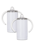 Craft Express 2 Pack 13oz Stainless Steel Sublimation Sippy Cups