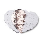 Craft Express 2 Pack Small Heart Sequin Sublimation Patches