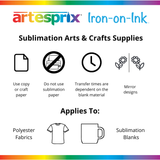Artesprix Sublimation Ink 0.5 oz. Set (9)