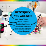 Artesprix Sublimation Acrylic Paint Bundle (9)