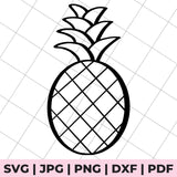 Pineapple SVG file