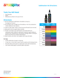 Artesprix Sublimation Ink