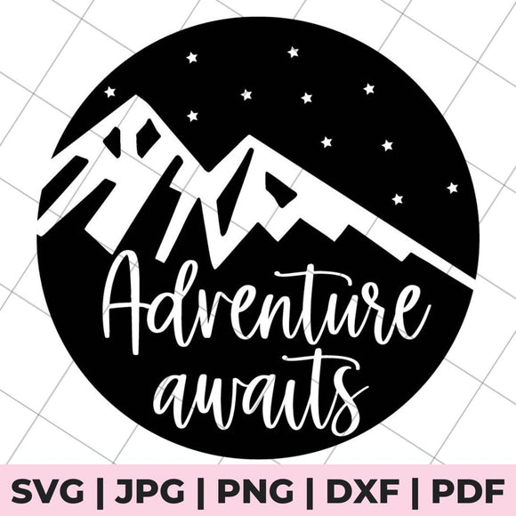 adventure awaits svg file