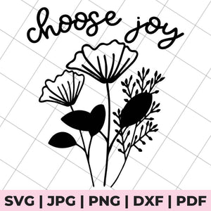 choose joy svg file
