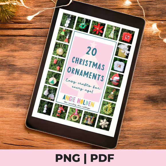 christmas ornament ebook