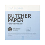 Craft Express Protective Butcher Paper – 200 Pack for Sublimation Heat Pressing