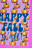 fall garden sublimation flag