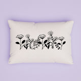 floral stems pillow