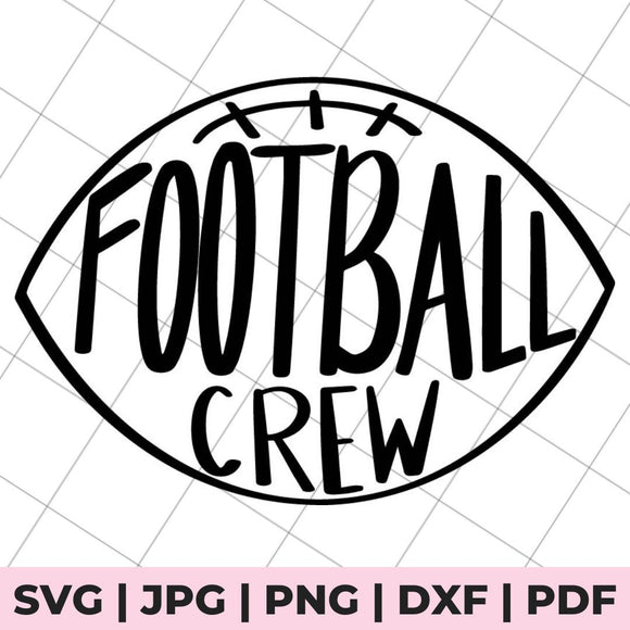 football crew svg file
