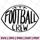 football crew svg file
