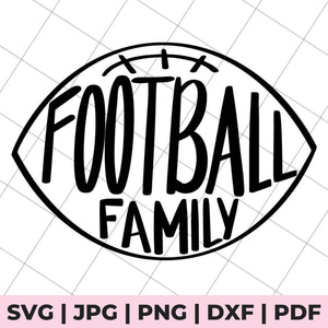 Football Family SVG File