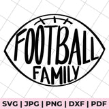 Football Family SVG File