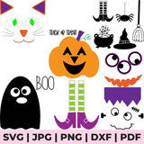 Halloween Icon SVG Bundle