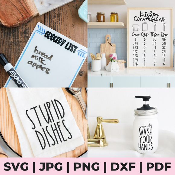 kitchen svg bundle