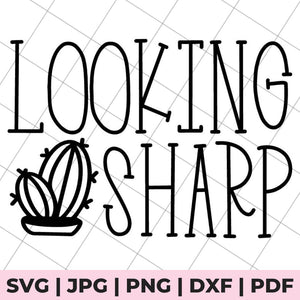 looking sharp svg file