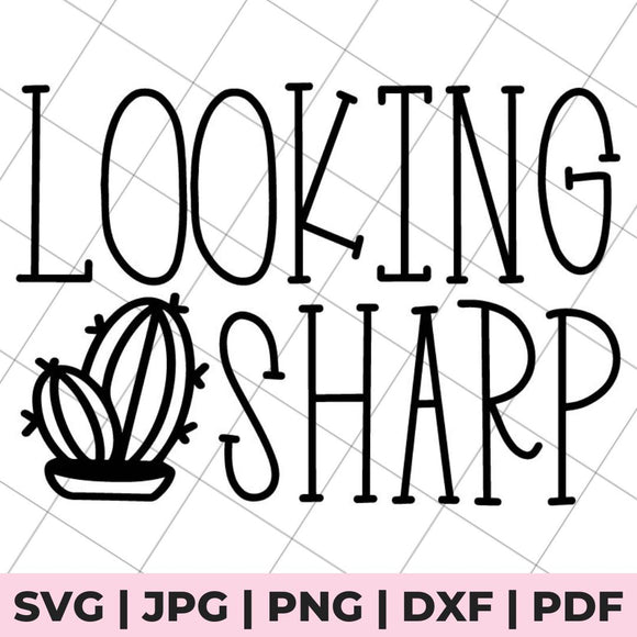 looking sharp svg file