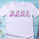 mama floral sublimation shirt