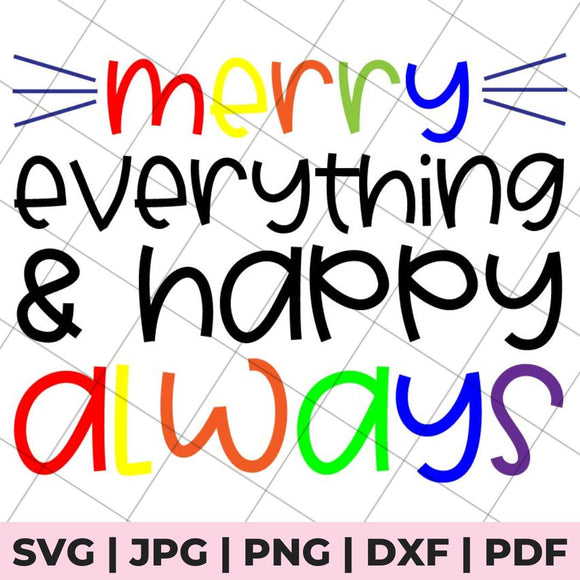 merry everything svg file