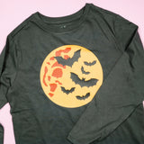 moon with bats shirt