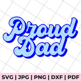 proud dad svg file