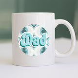 retro dad sublimation mug