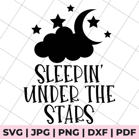sleepin' under the start svg file