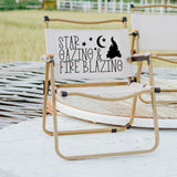 star gazing fire blazing camp chair