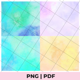 ombre patterns set 1 sublimation png file
