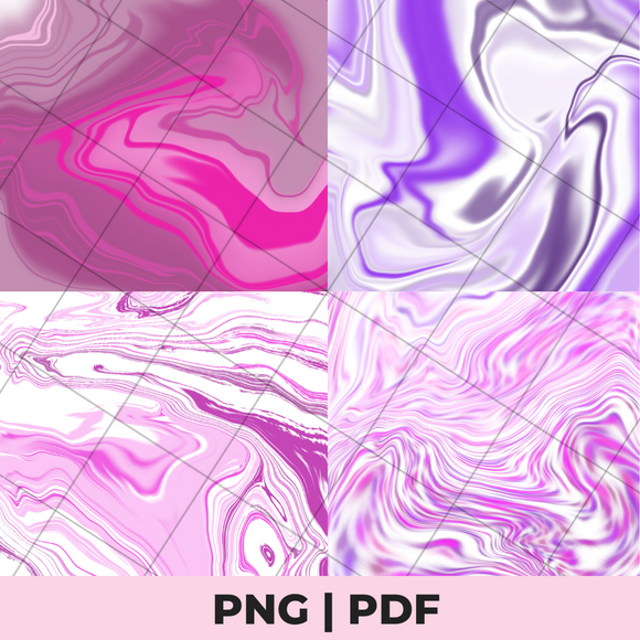 purple_pink swirl pattern set sublimation png file