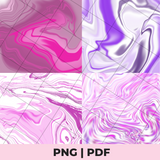 purple_pink swirl pattern set sublimation png file