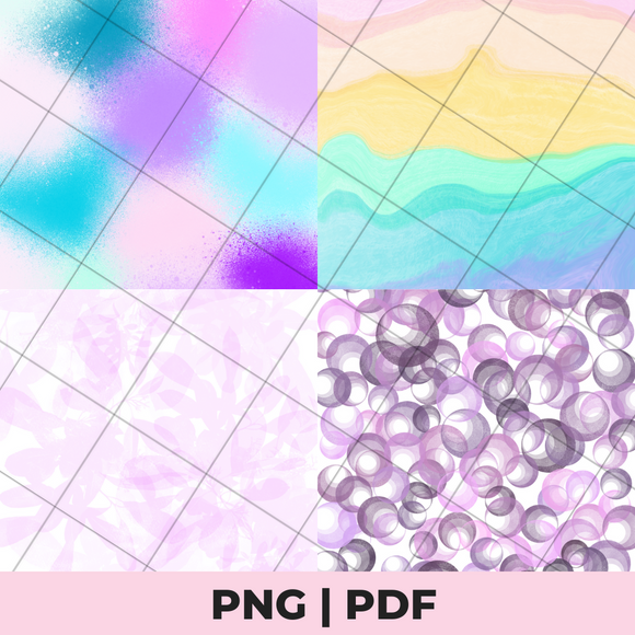 various patterns set sublimation png file