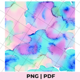 Colorful abstract pattern with grid lines and 'PNG PDF' text at the bottom.