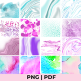 sublimation colorful pattern bundle