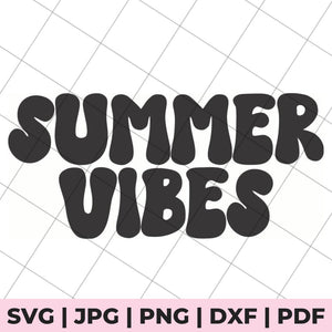 summer vibes svg file