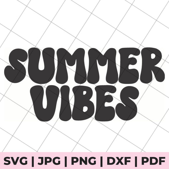 summer vibes svg file