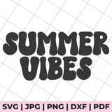 summer vibes svg file