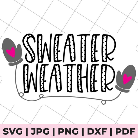 sweater weather svg file