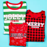 varsity christmas pajamas