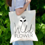 wildflower tote
