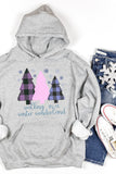 walking in a winter wonderland hoodie