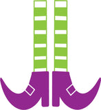 witch legs SVG file
